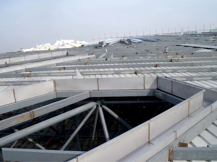 华蓥安吉县体育馆网架